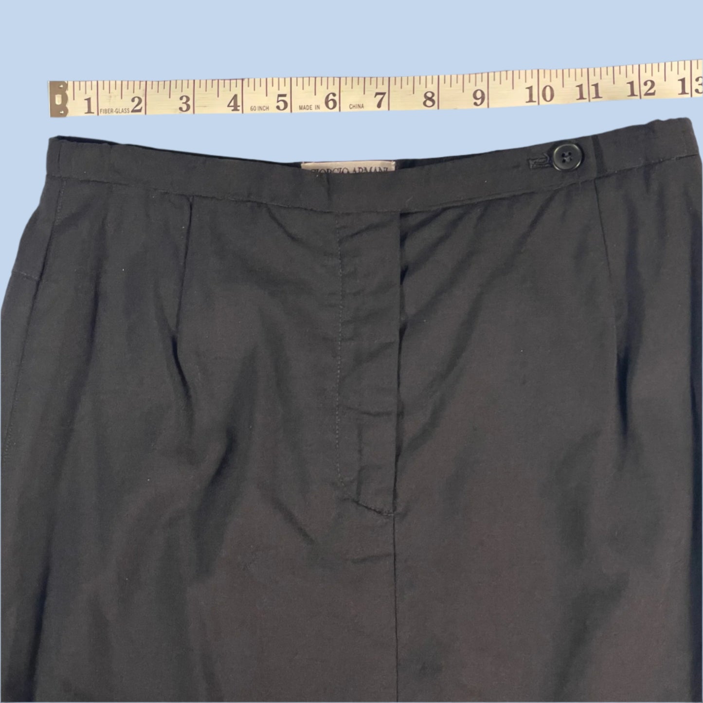 90s vintage Giorgio Armani wool skirt - size XS/S