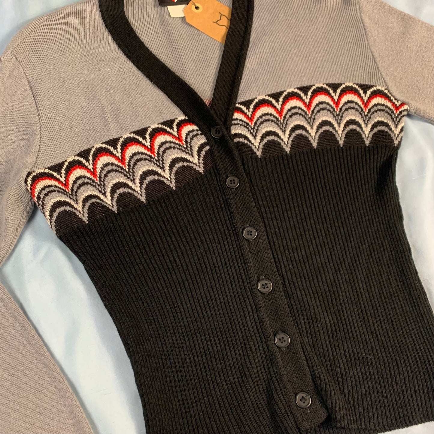 90s vintage No Boundaries cardigan - size XS/S