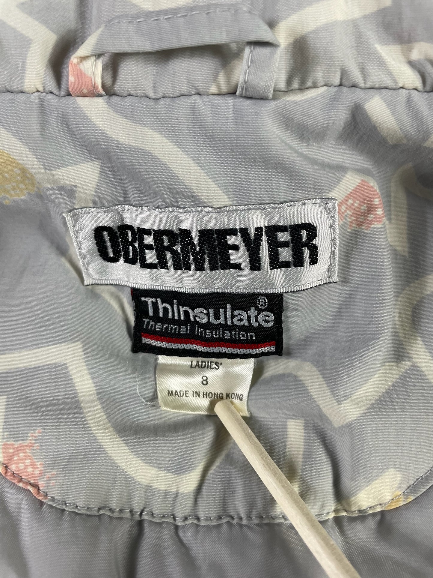 80s vintage Obermeyer ski suit set - size XS/S
