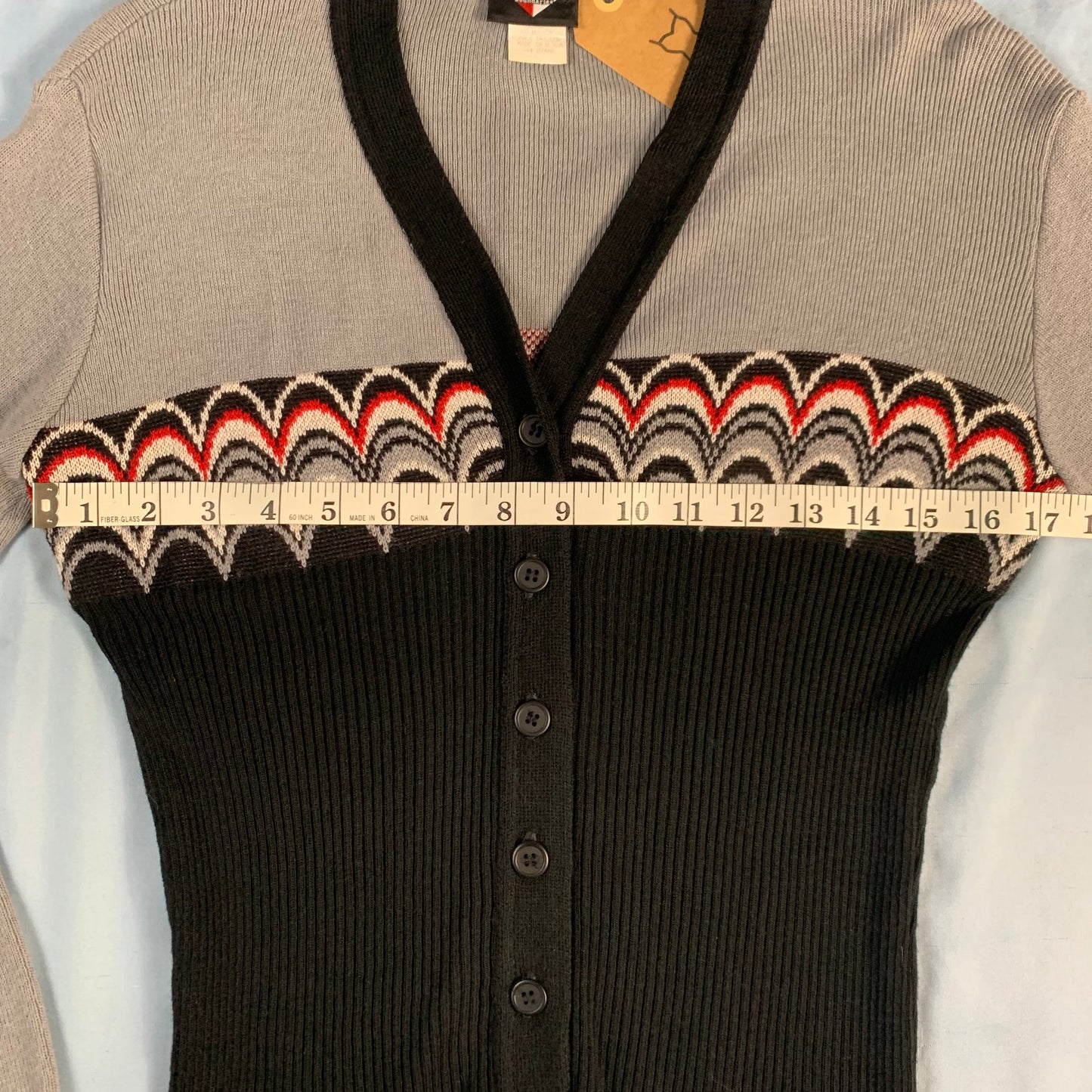 90s vintage No Boundaries cardigan - size XS/S