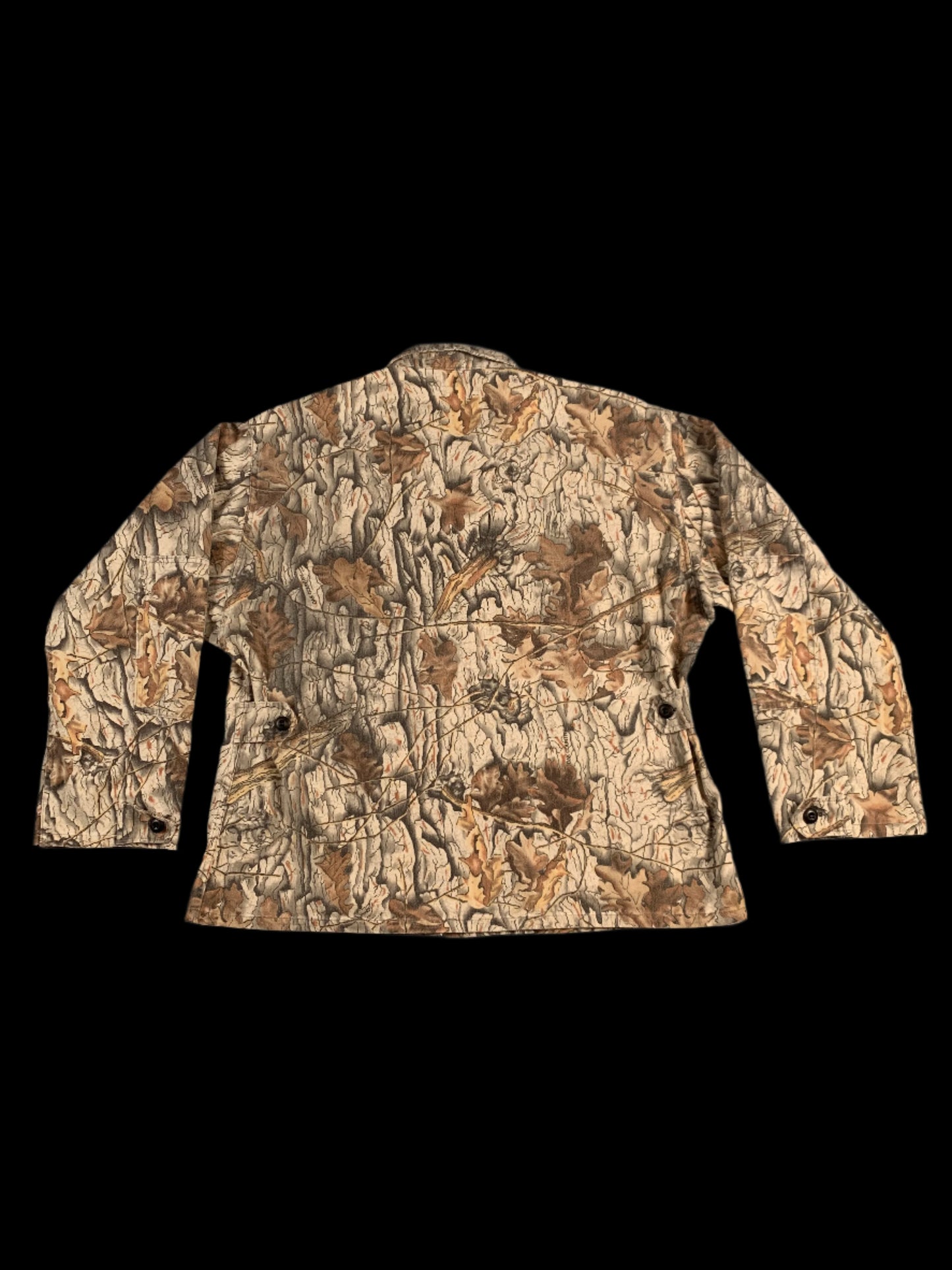 VTG camo trucker jacket - size L/XL