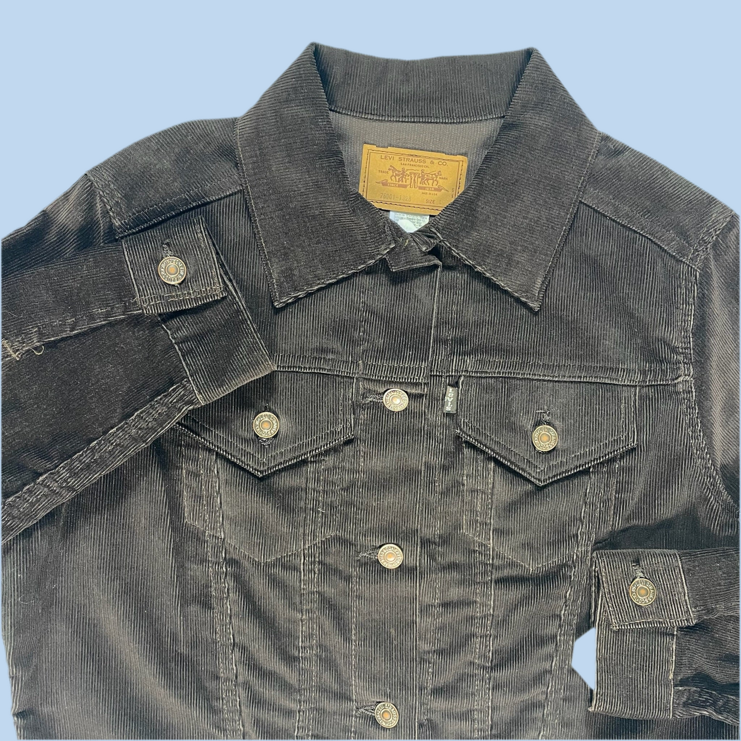 70s vintage Levi’s corduroy trucker jacket - size S/M