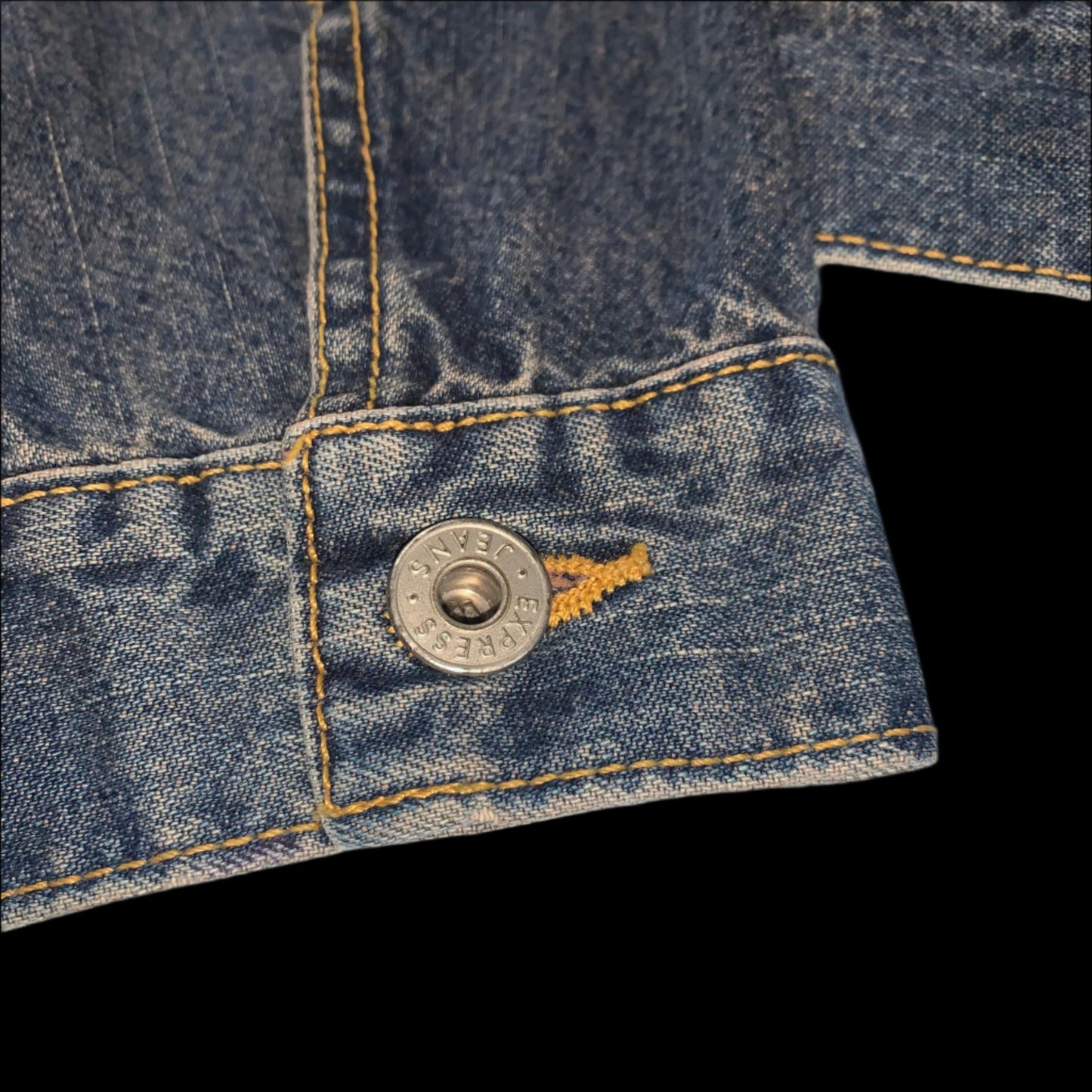 y2k vintage Express Jeans cropped jacket - size XS/S