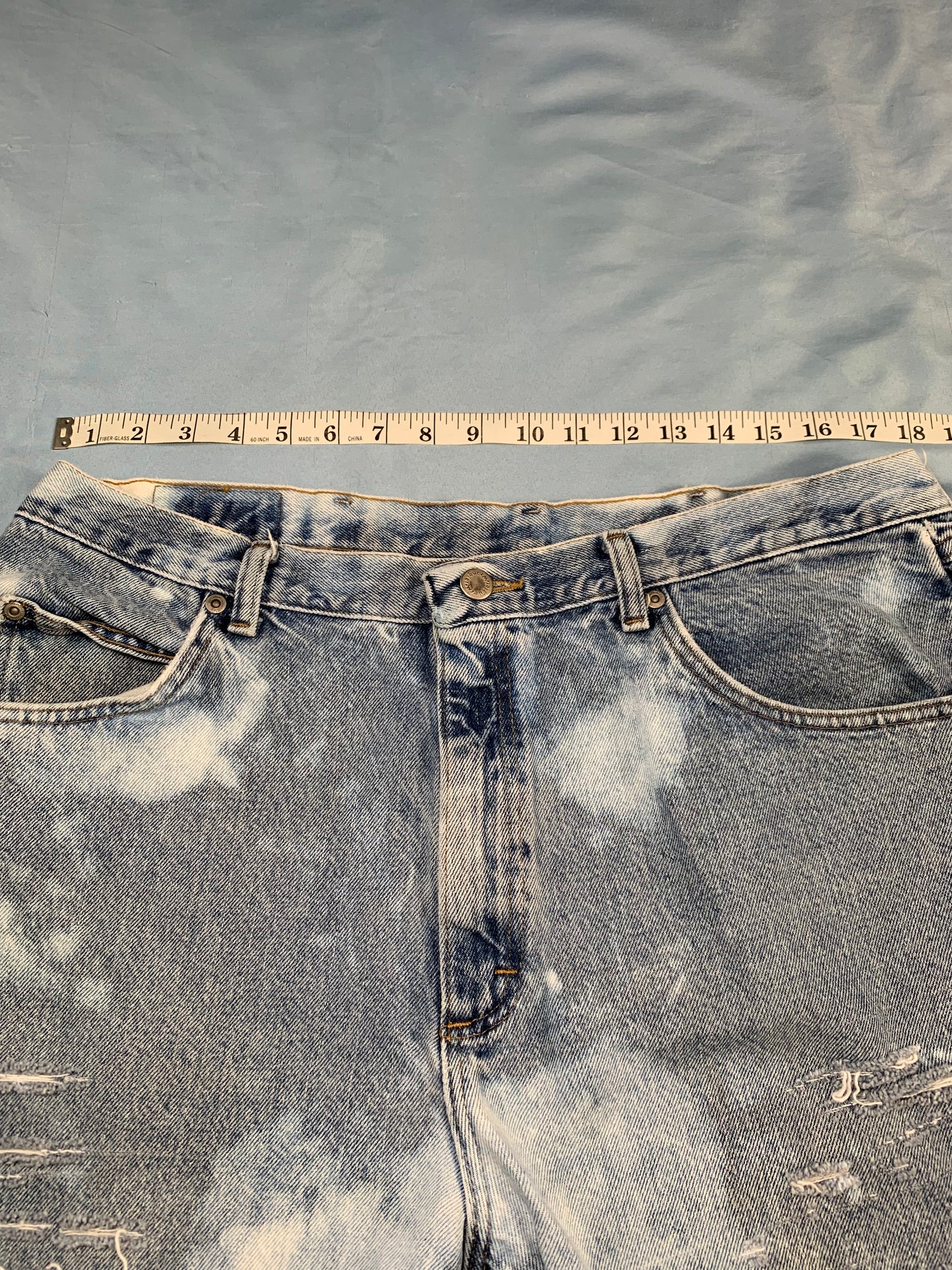 reworked Wrangler cutoff jorts - M/L