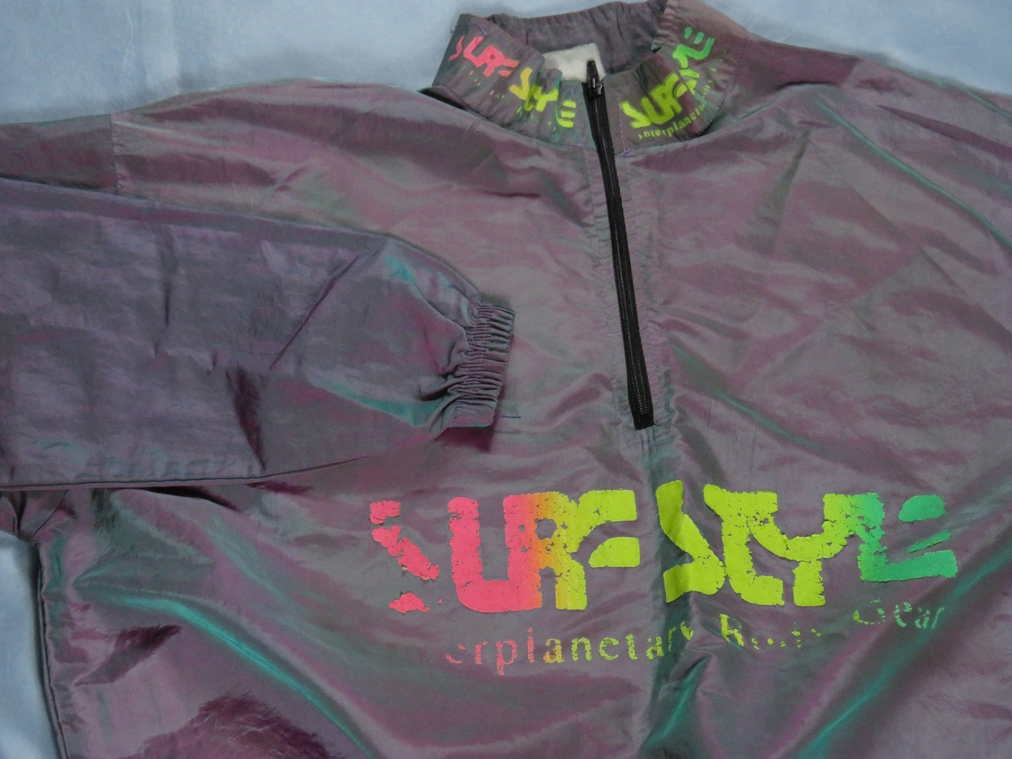 80s vintage surf style windbreaker - OS