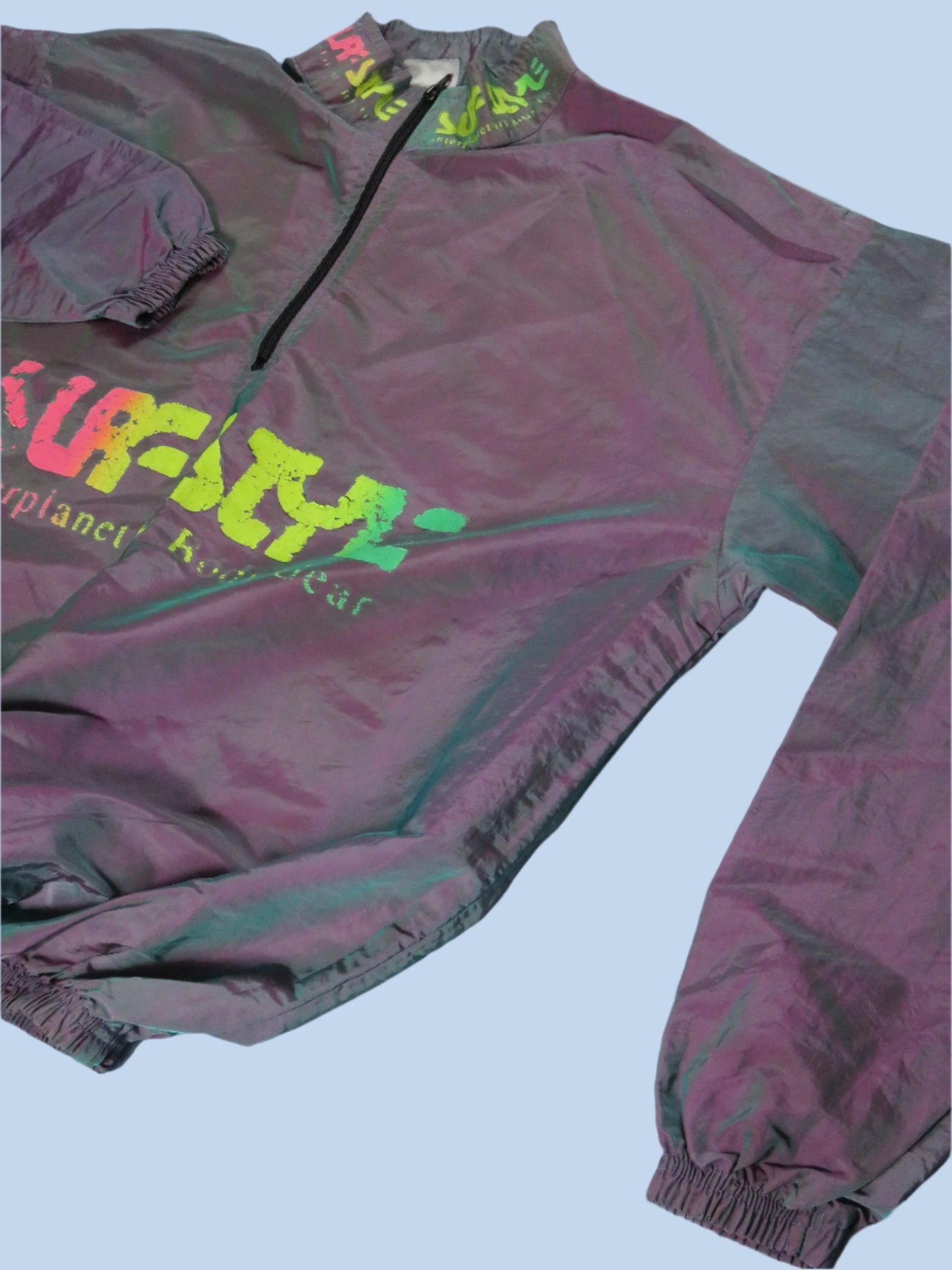 80s vintage surf style windbreaker - OS