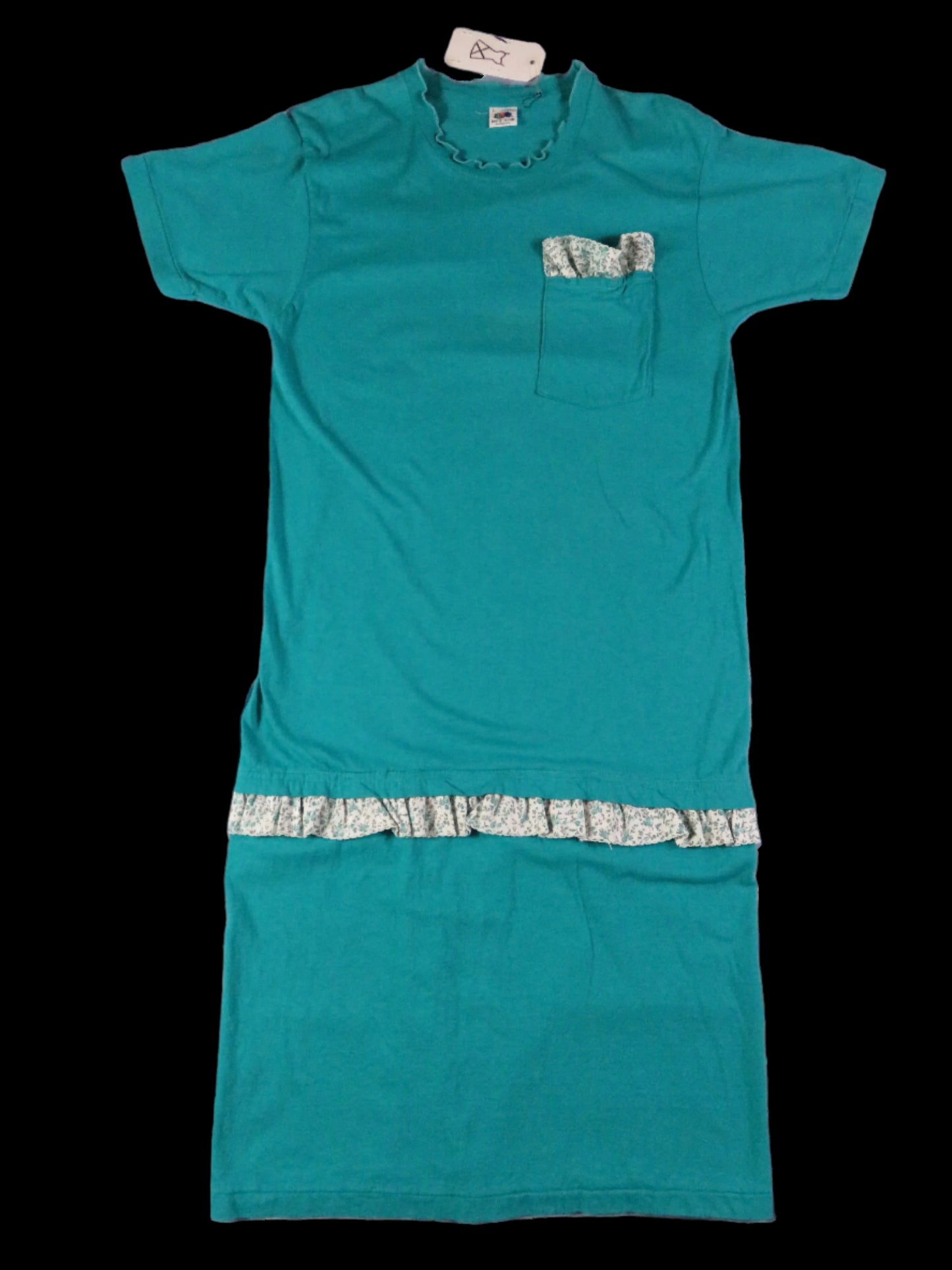 80s vintage shirt dress - size M/L