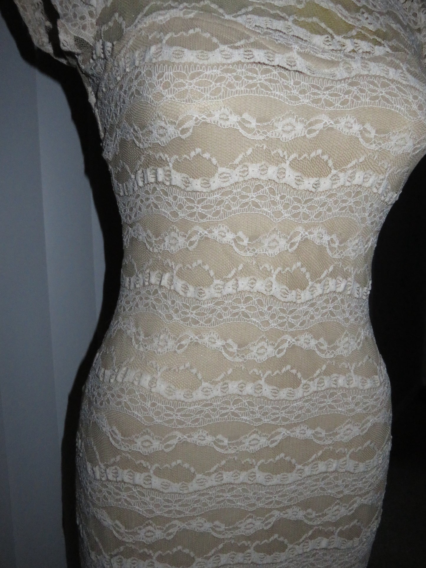 y2k vintage bodycon dress - size S/M