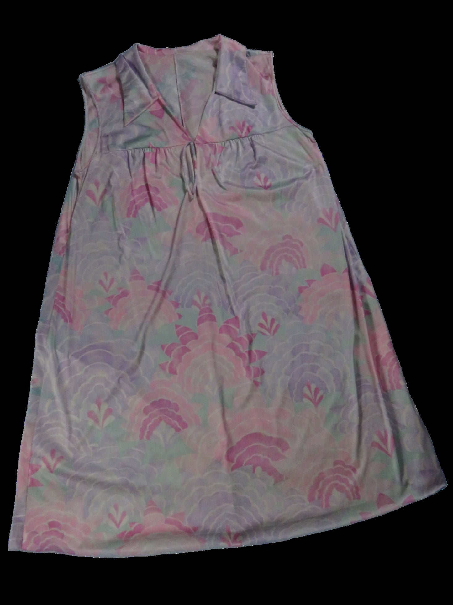 60s vintage lounge dress - size M/L