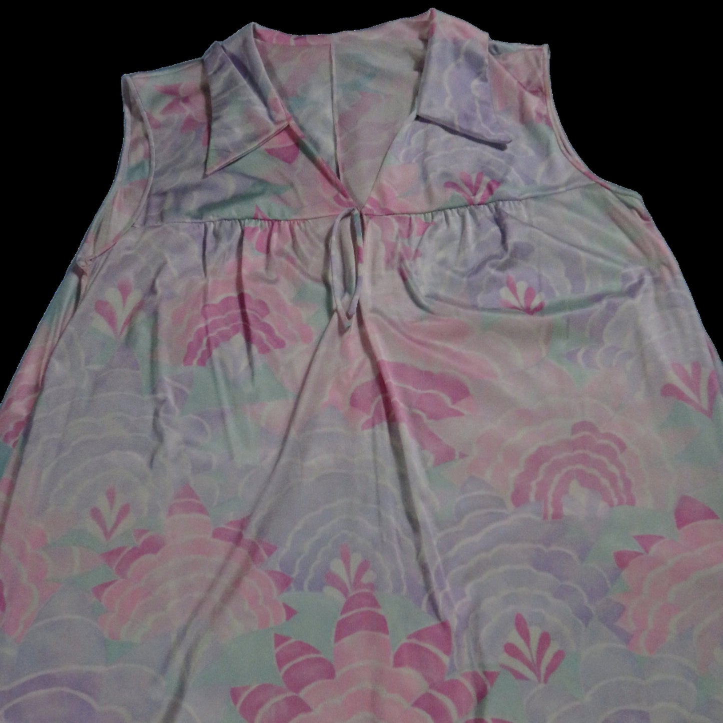 60s vintage lounge dress - size M/L
