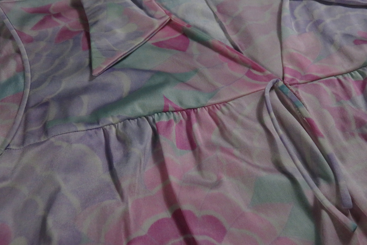 60s vintage lounge dress - size M/L