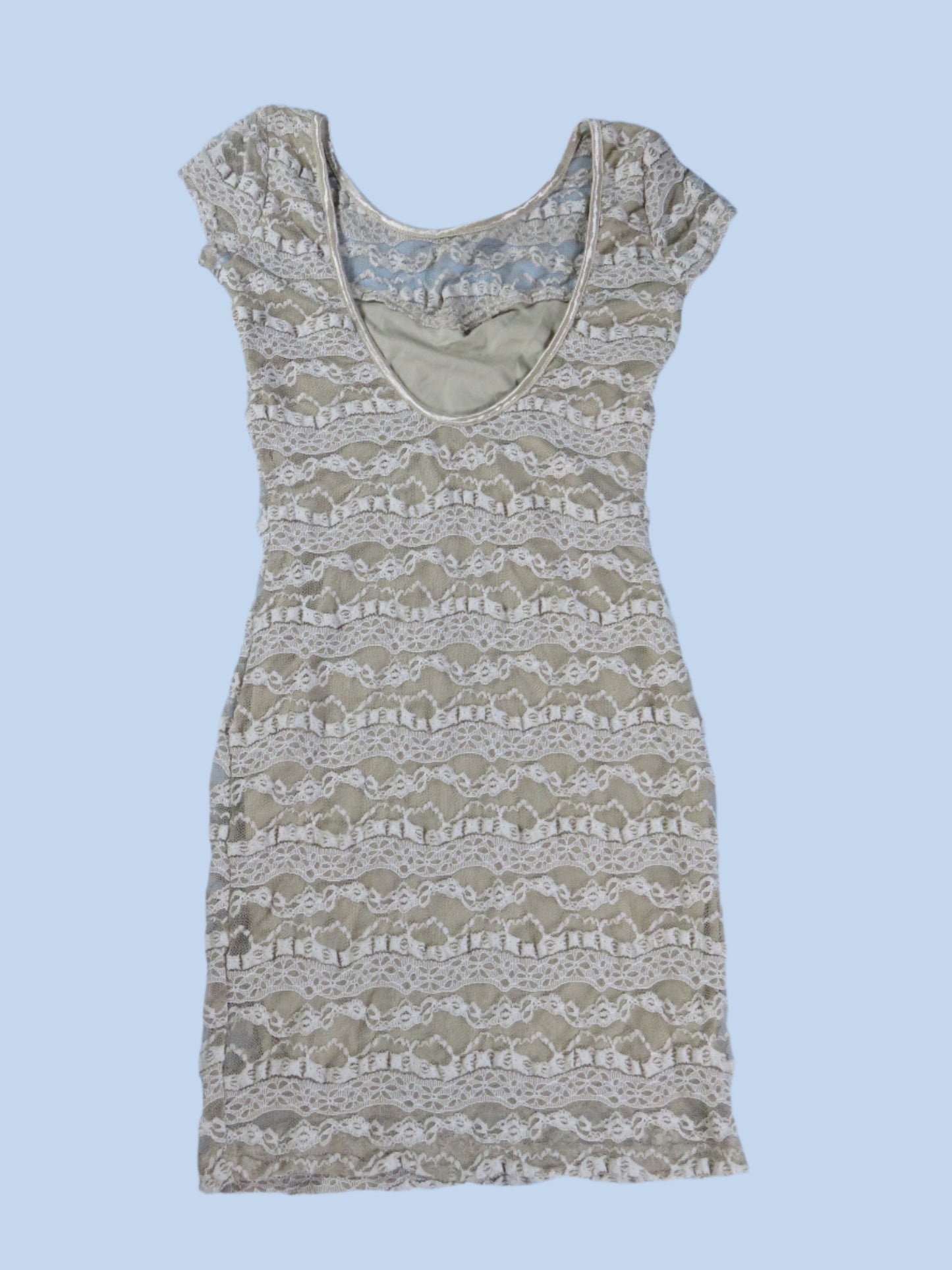 y2k vintage bodycon dress - size S/M