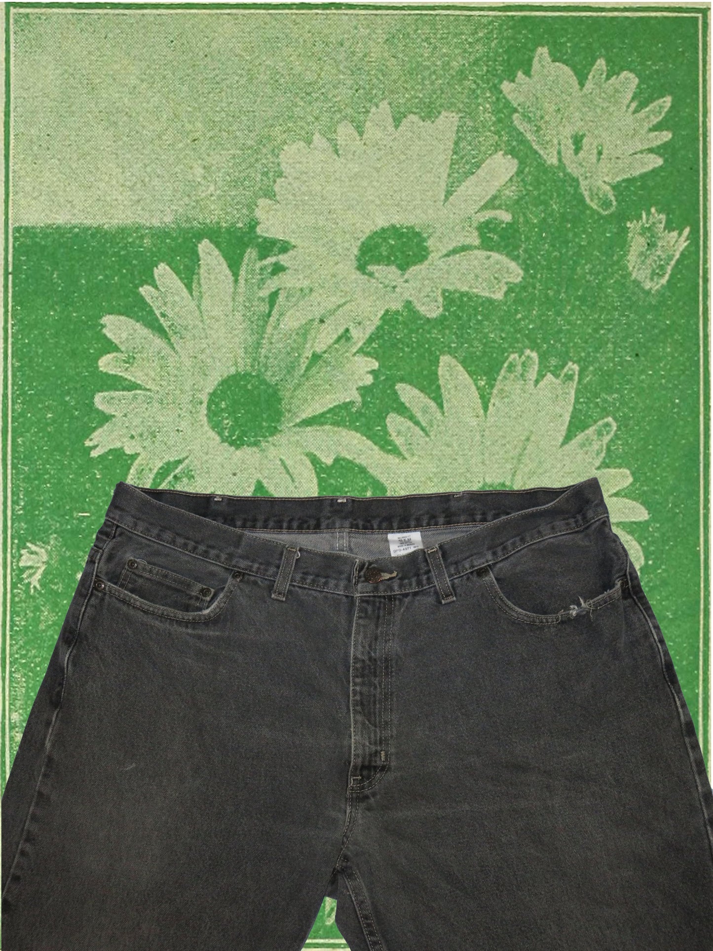 reworked bermuda jorts - size 40