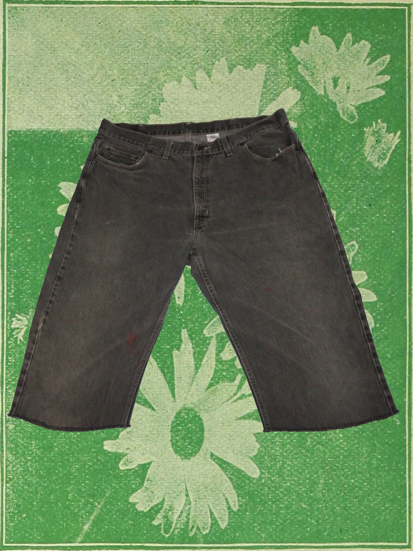 reworked bermuda jorts - size 40