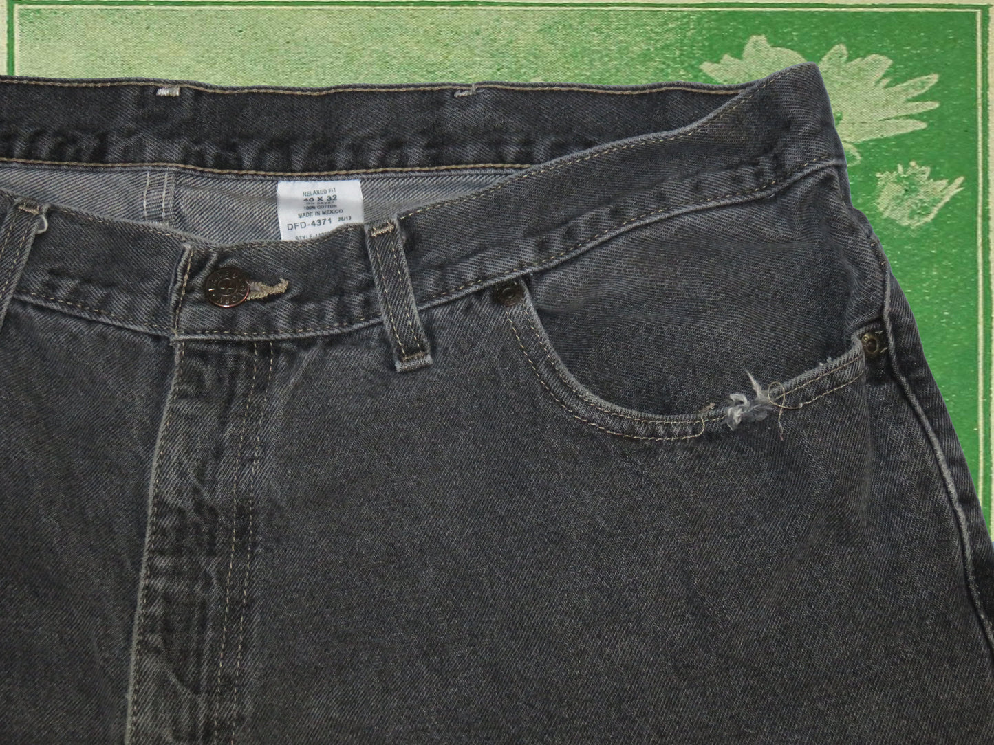 reworked bermuda jorts - size 40