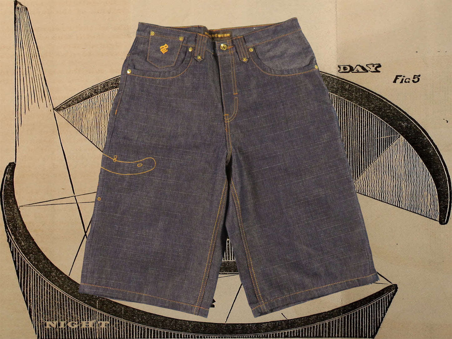 y2k vintage Roca Wear jorts - size 32