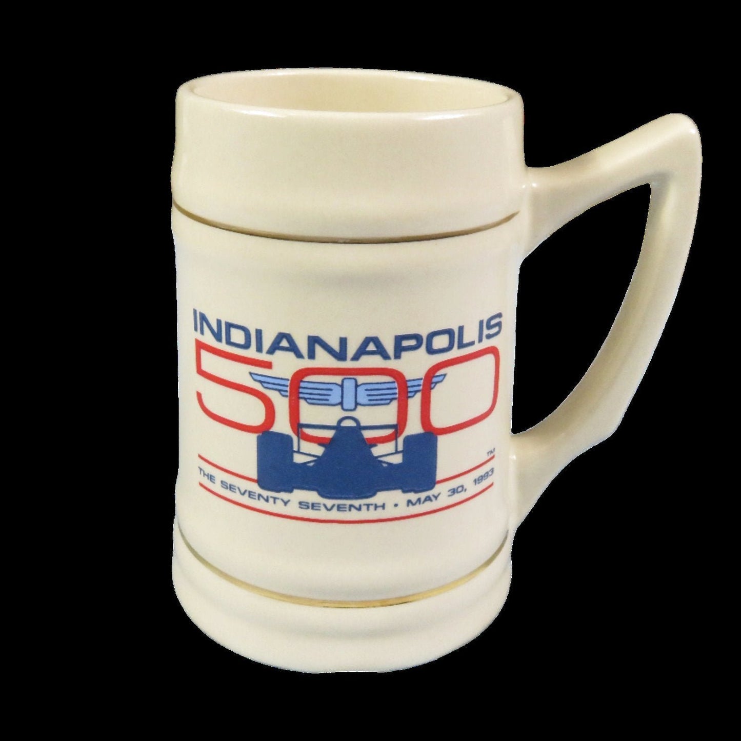 90s vintage Indy 500 mug