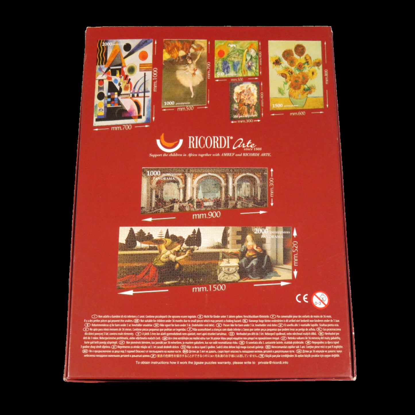 gustav klimt panorama jigsaw puzzle