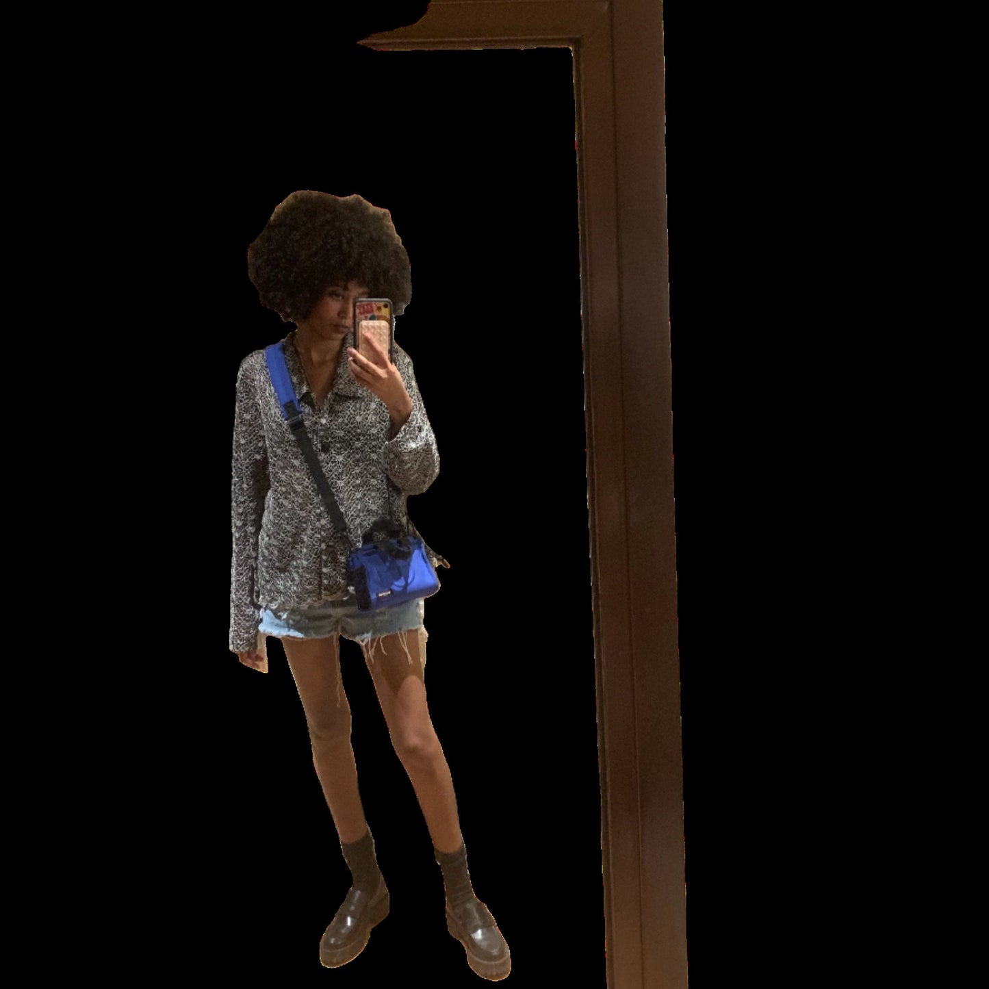 sheer button up cardigan - size M