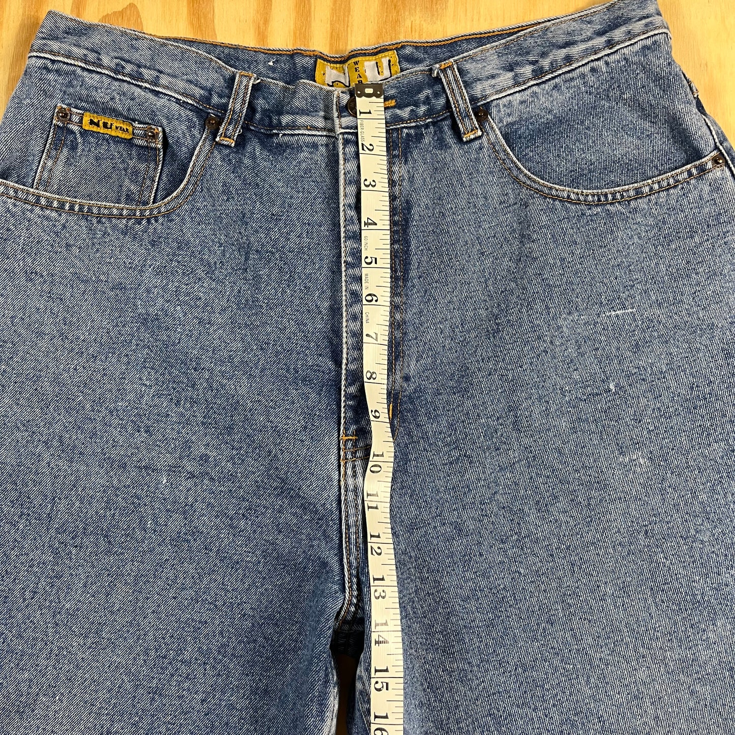 reworked NU Wear cutoff jorts - L/XL