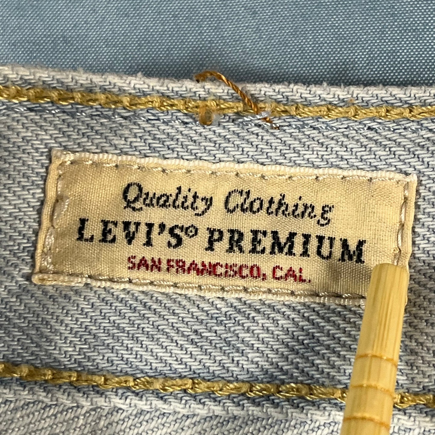 preloved Levi's Premium "Ribcage" wide leg jeans - 34x34