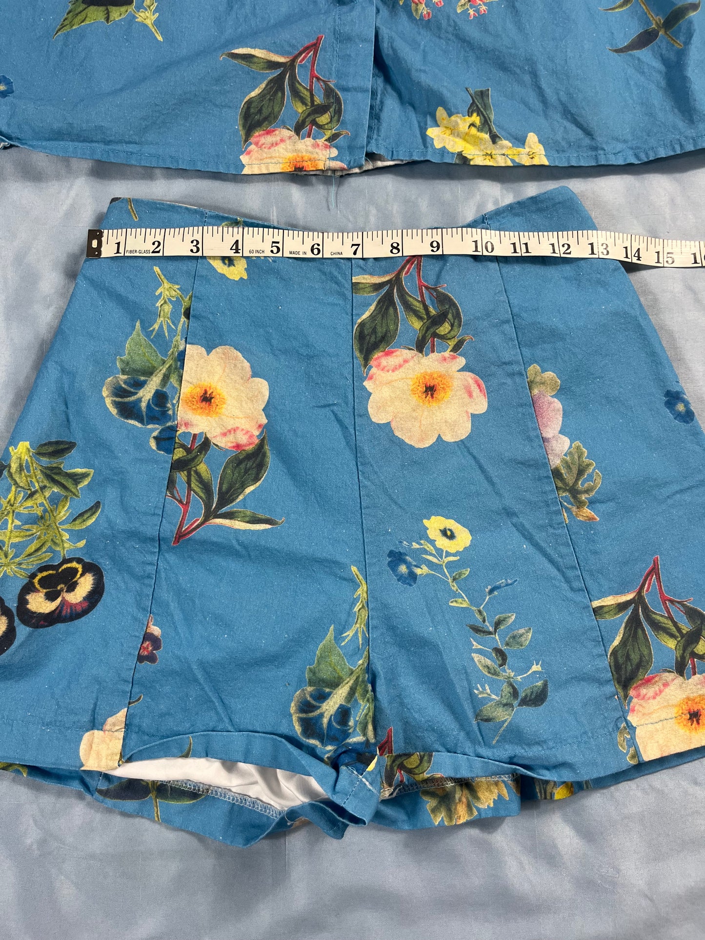VTG floral set - XXS/XS