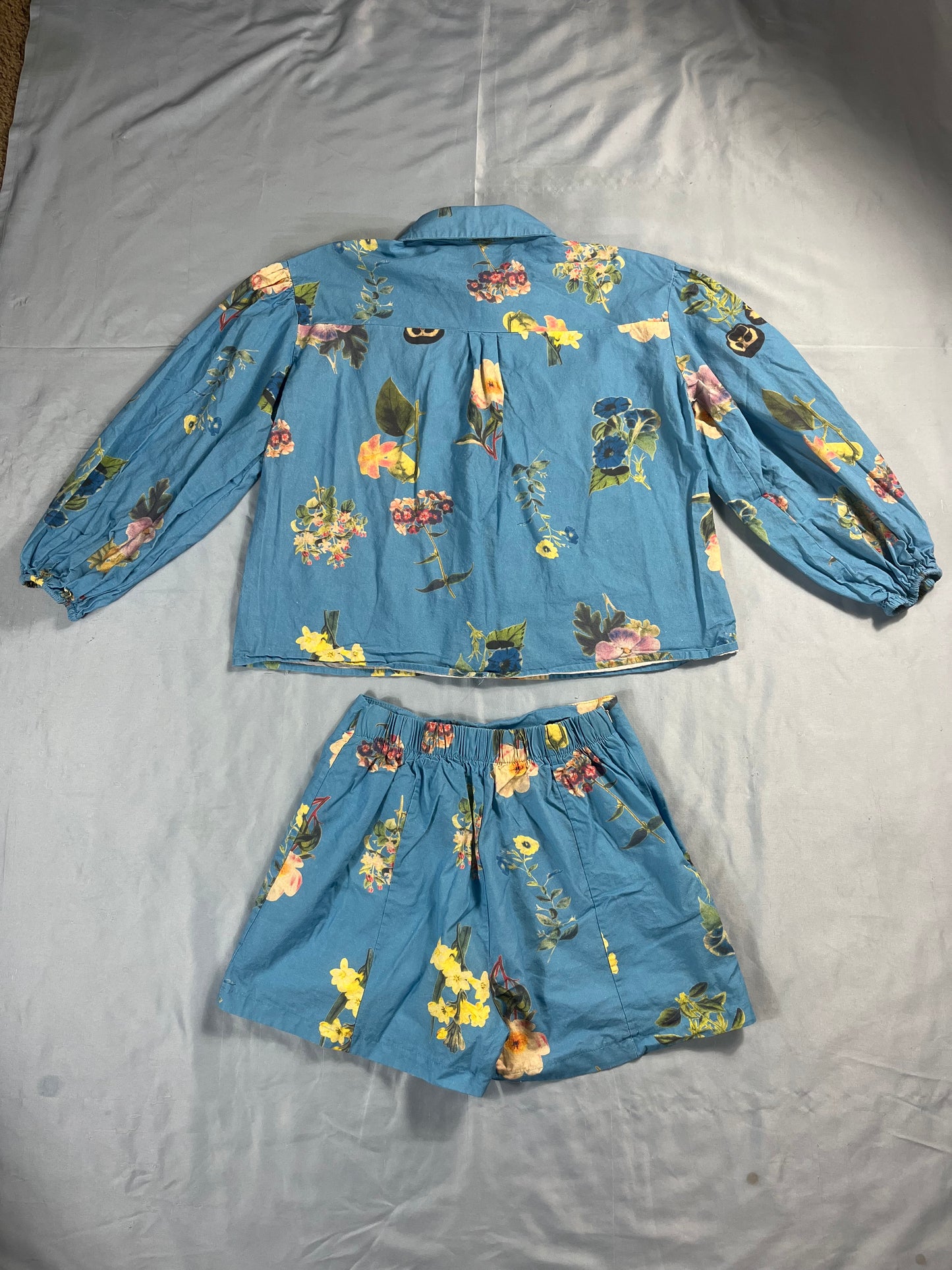 VTG floral set - XXS/XS
