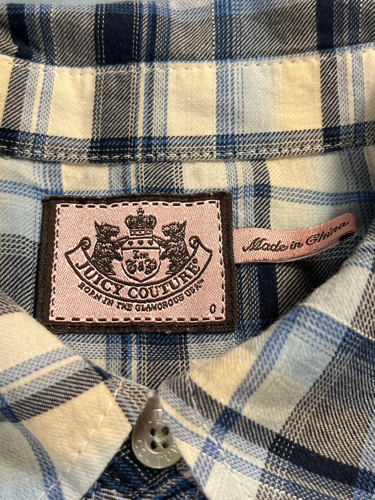 preloved Juicy Couture shirt dress - size 0