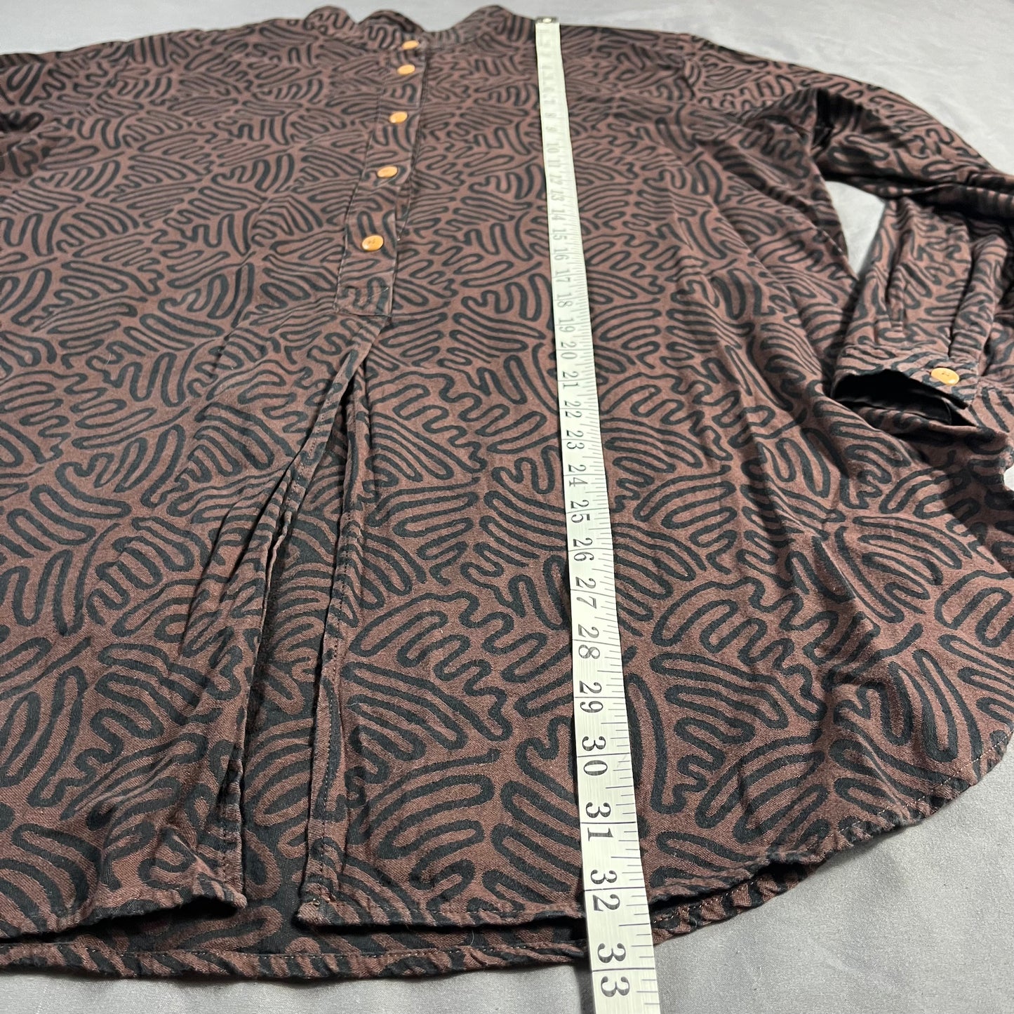 preloved Ilana Kohn archival printed tunic - L/XL