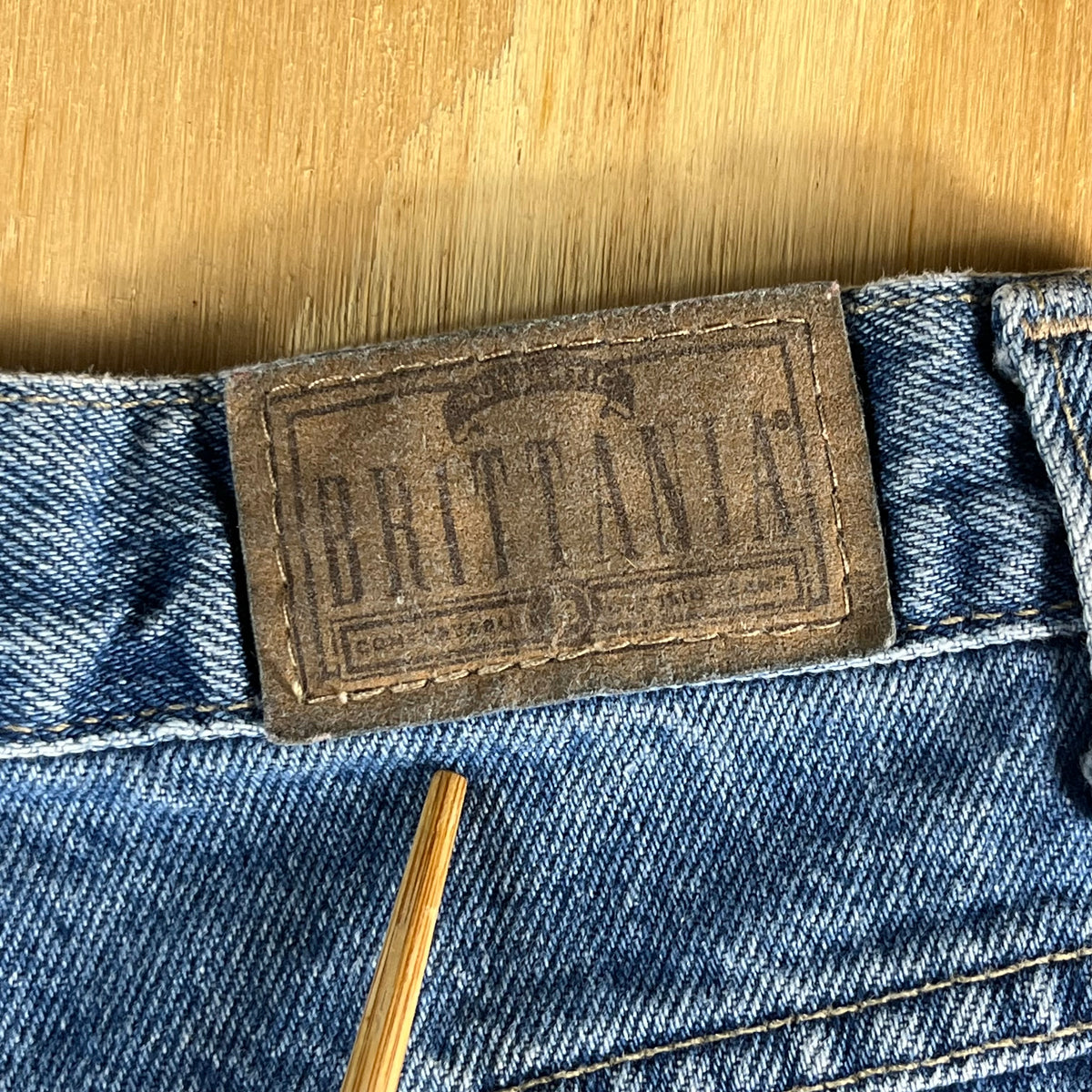80s VTG Brittania pleated high waist balloon mom jeans - 28x30