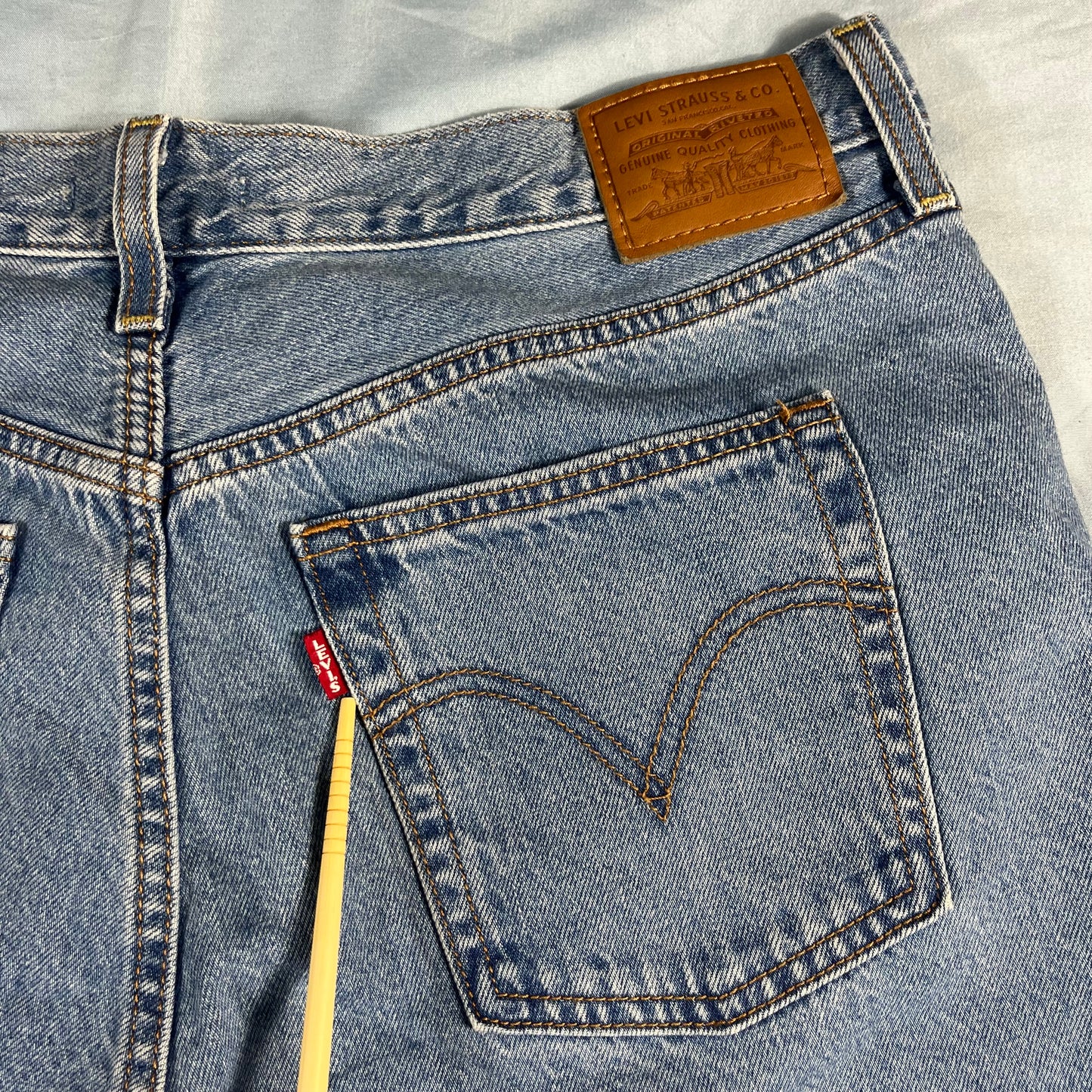 preloved Levi's Premium “Ribcage” wide leg jeans - 34x30