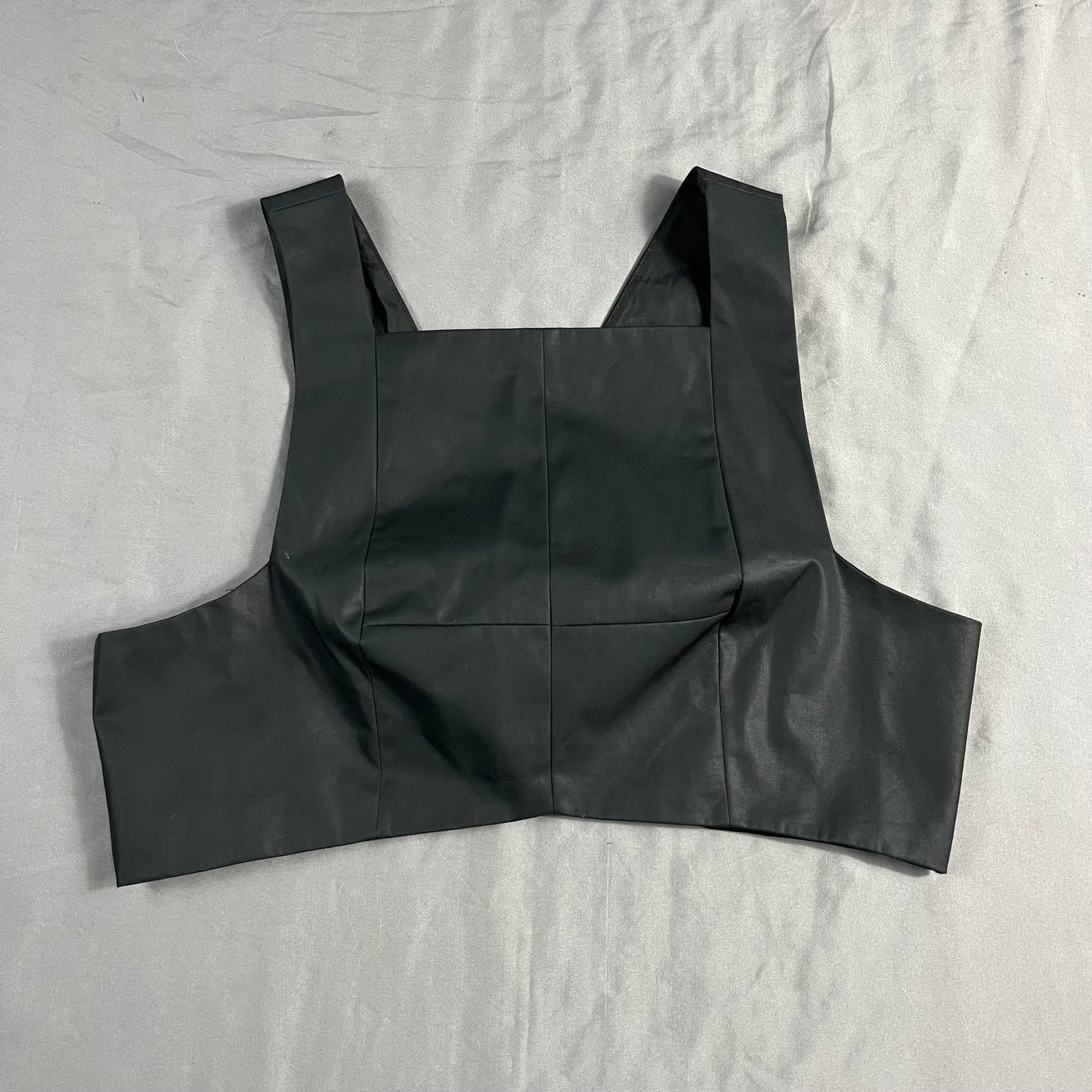archival Tibi black racerback bralette - M/L