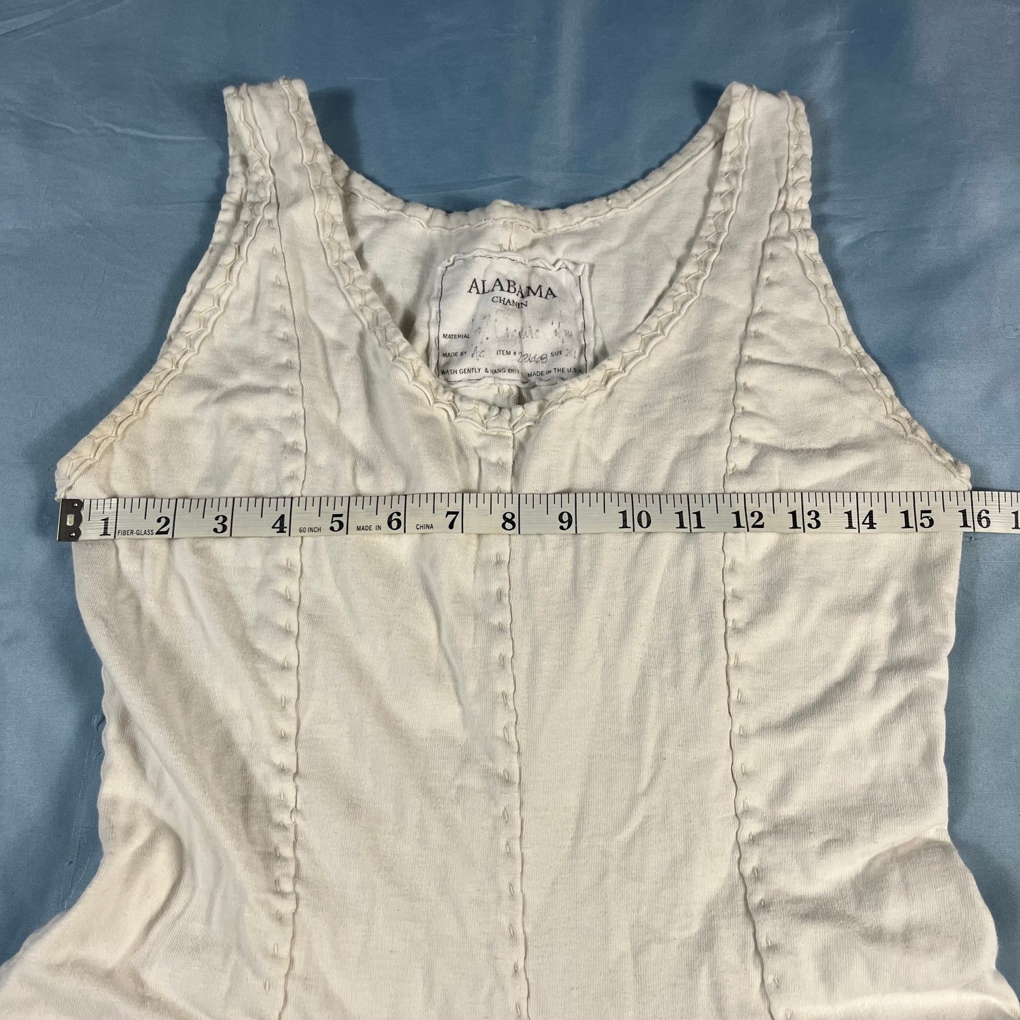 artisan hand-sewn Alabama Chanin “Cynthia” dress - L/XL