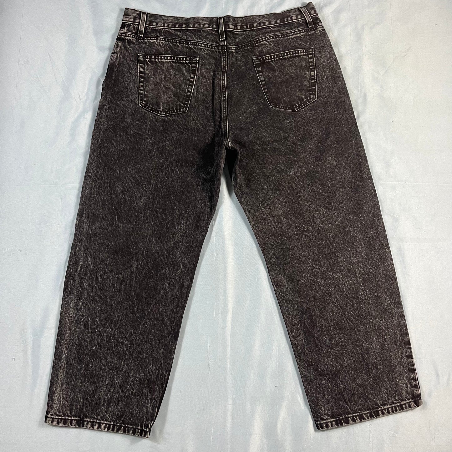 preloved Shaina Mote tapered stone wash jeans - 1X/2X