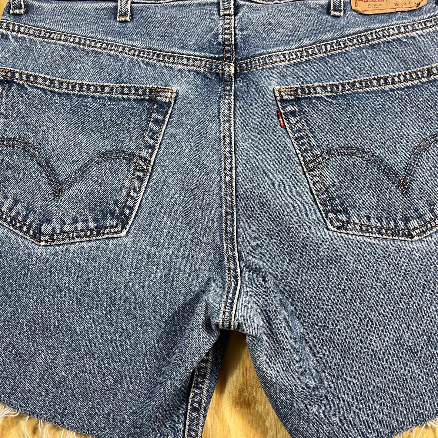 reworked Levi's 505 custom cutoff jorts - 1X/2X