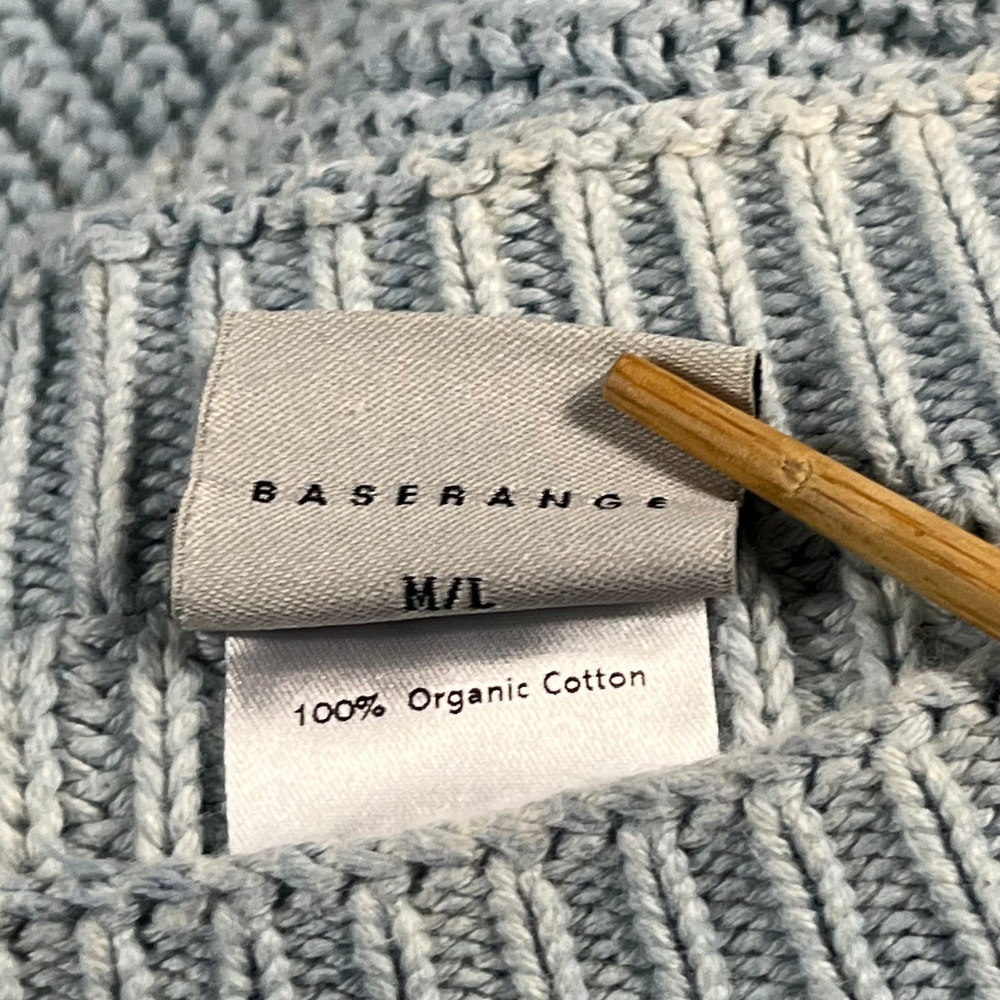 preloved Baserange cropped chunky knit sweater - S/M