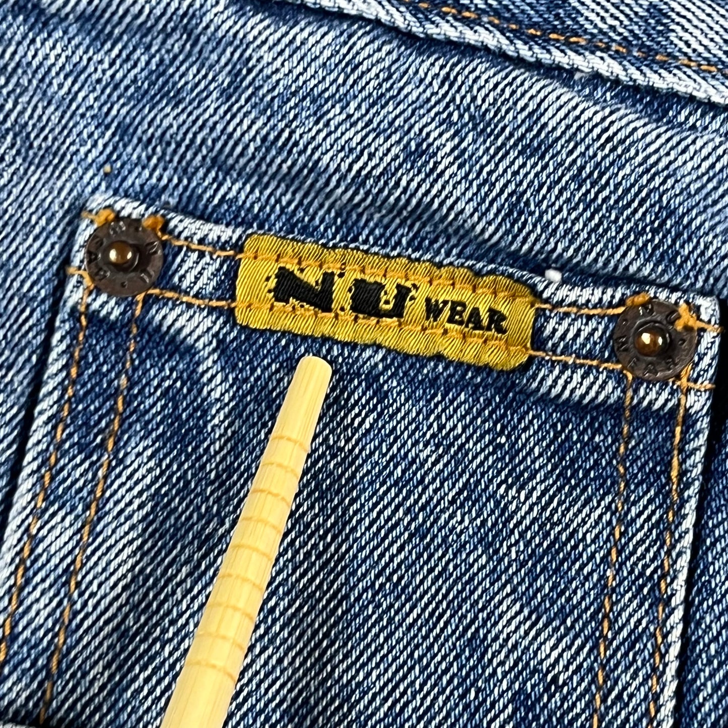 reworked NU Wear cutoff jorts - L/XL