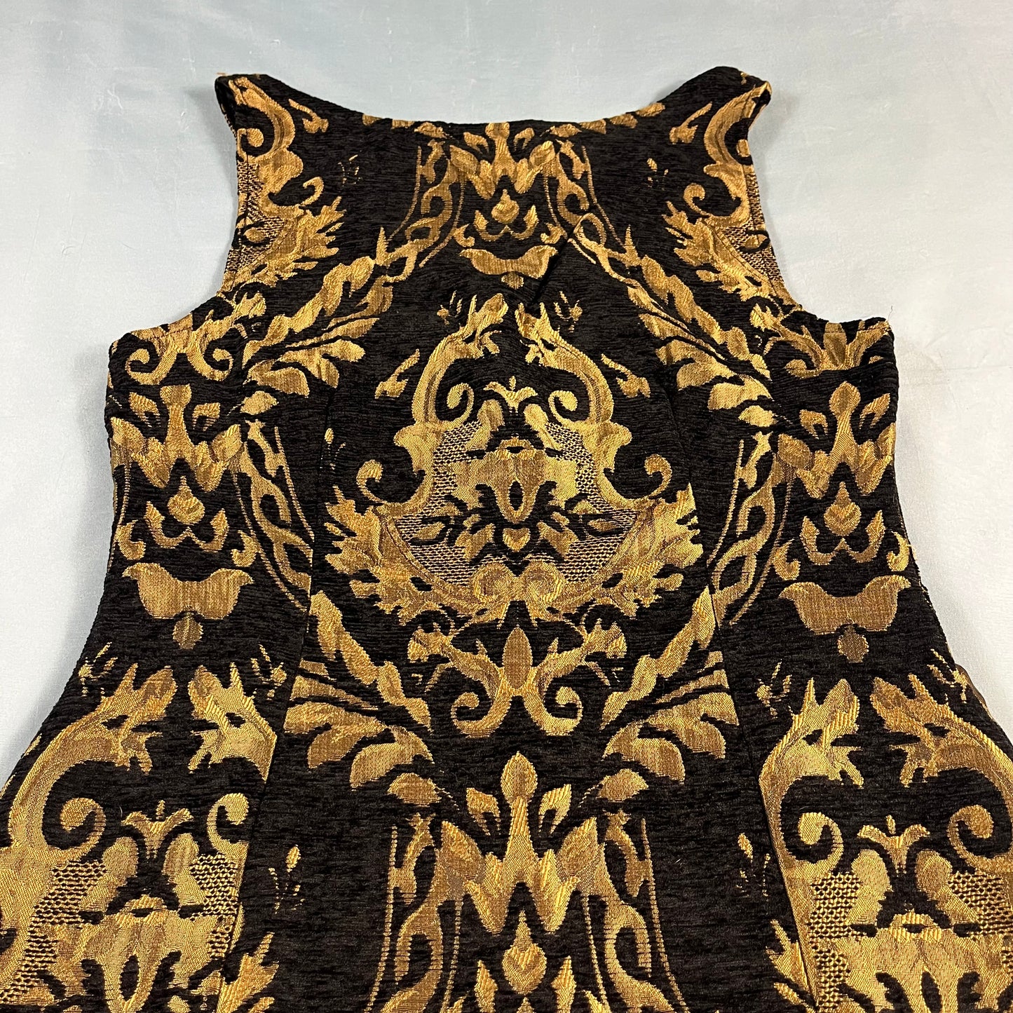 NWT metallic jacquard mini dress - size M/L