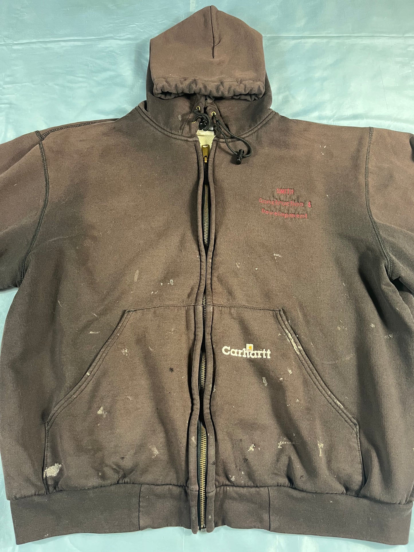 Y2K VTG Carhartt full zip hoodie - L/XL