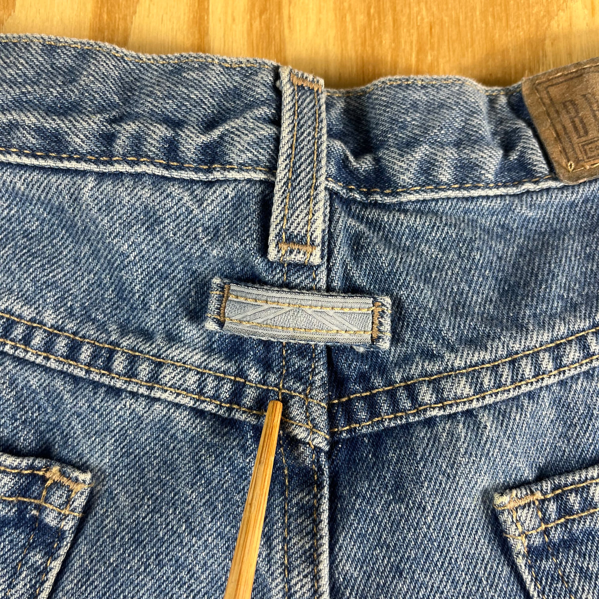 80s VTG Brittania pleated high waist balloon mom jeans - 28x30