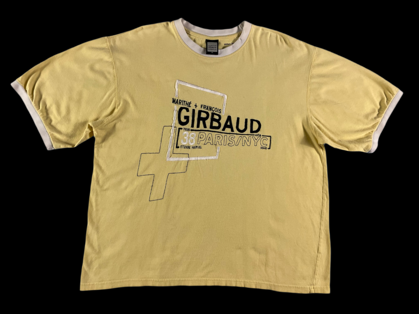 y2k vintage girbaud tee - size XL