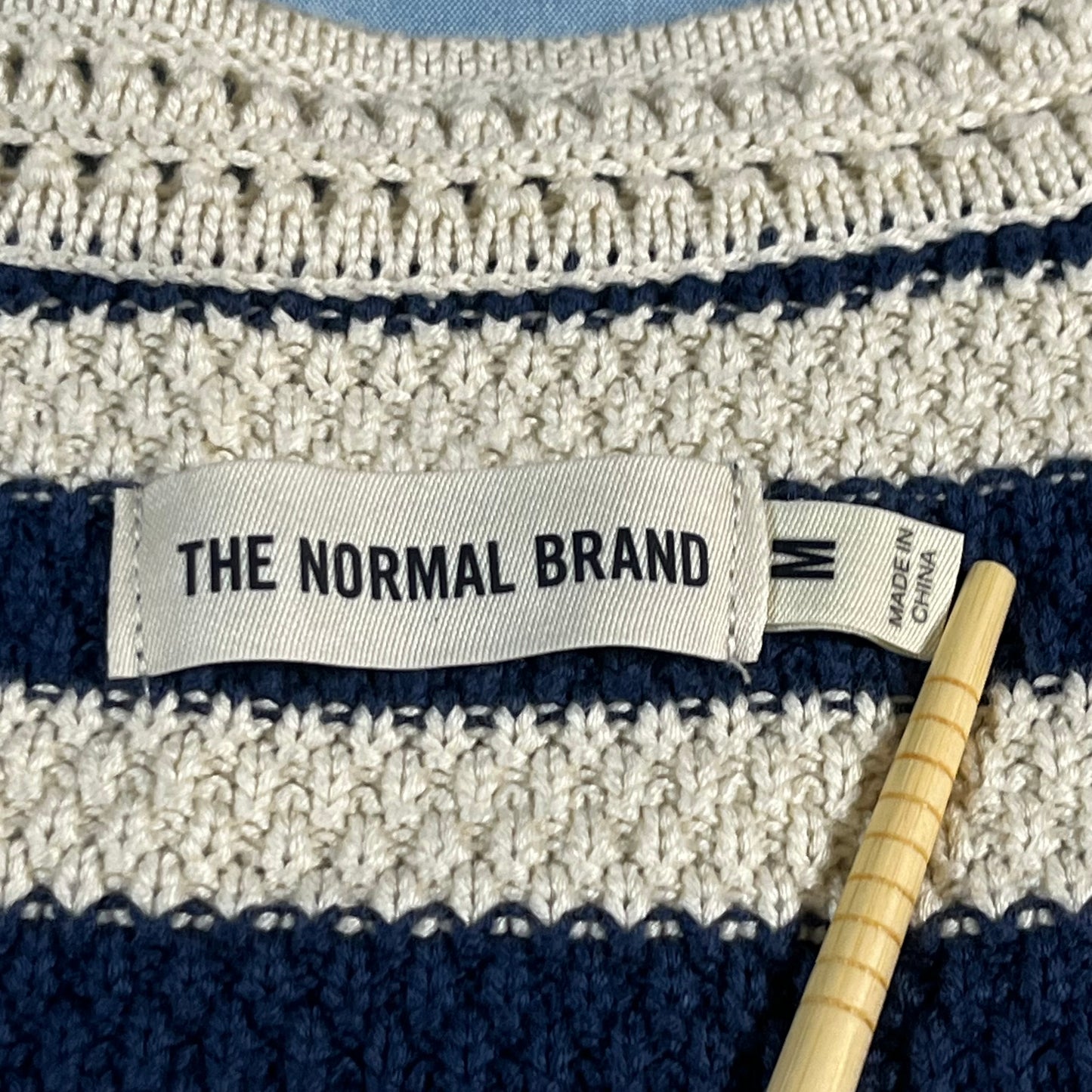 preloved The Normal Brand crochet knit striped tank - S/M