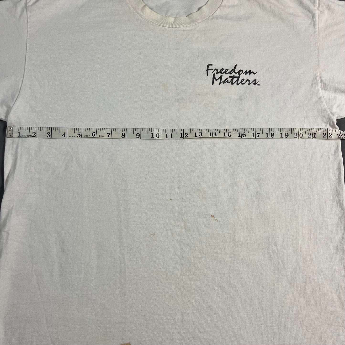 Y2K VTG All Sport Freedom Matters tee - size L/XL