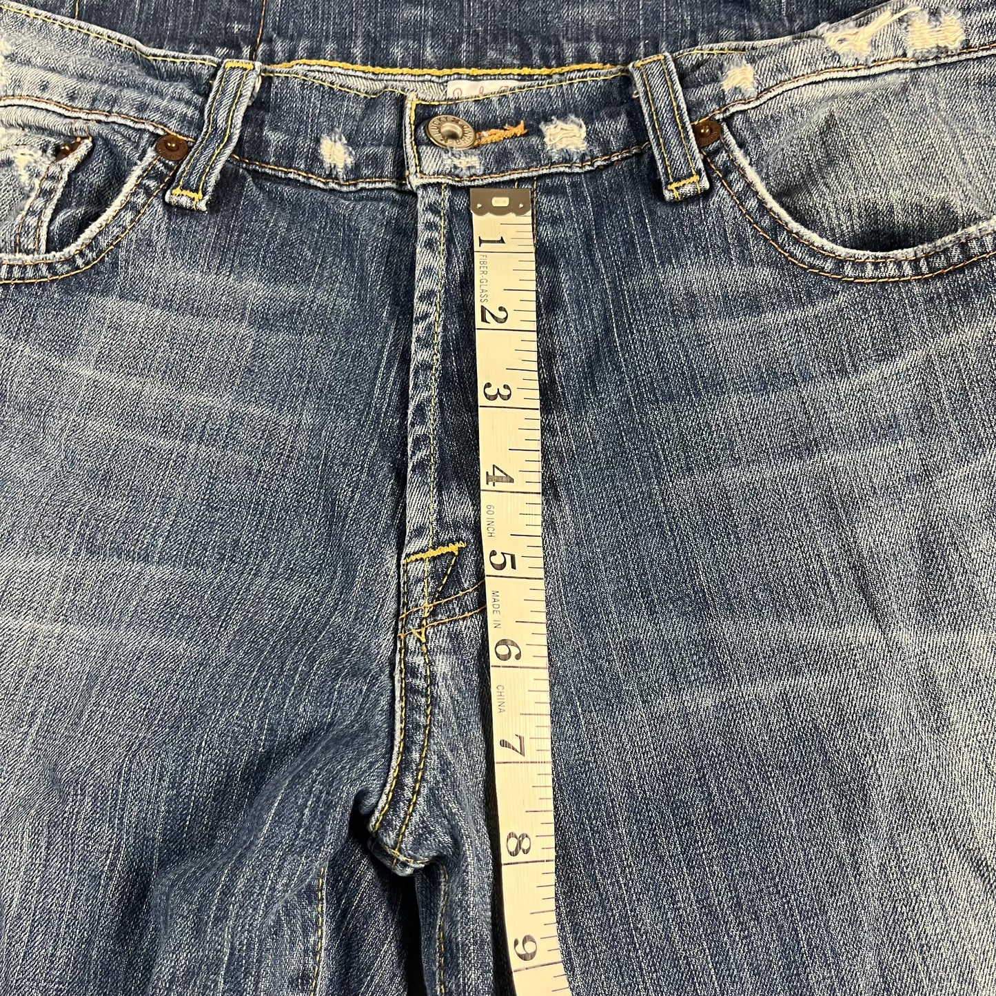 preloved Lucky Brand mid rise jeans - 33x32