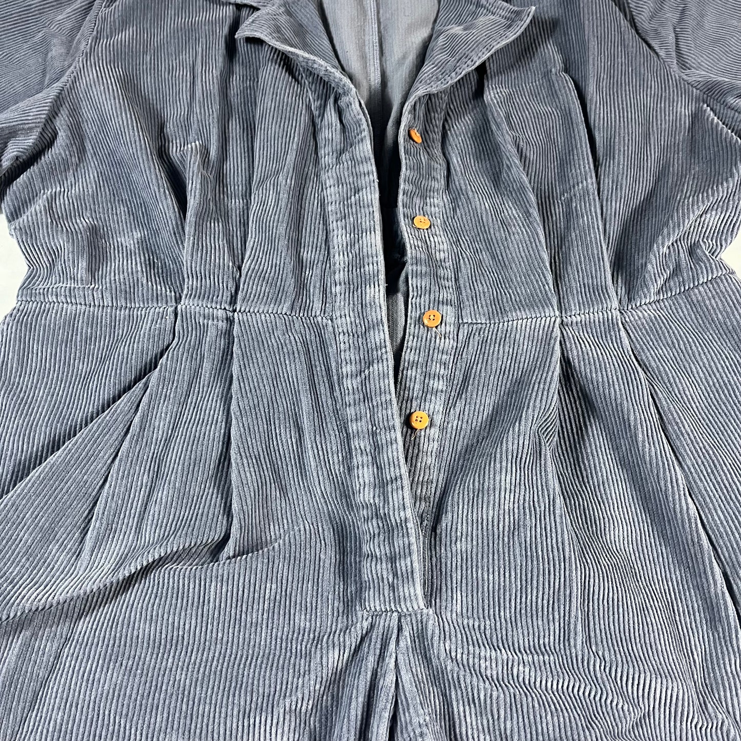 archival Ilana Kohn "Lauren" pleated jumpsuit - L/XL