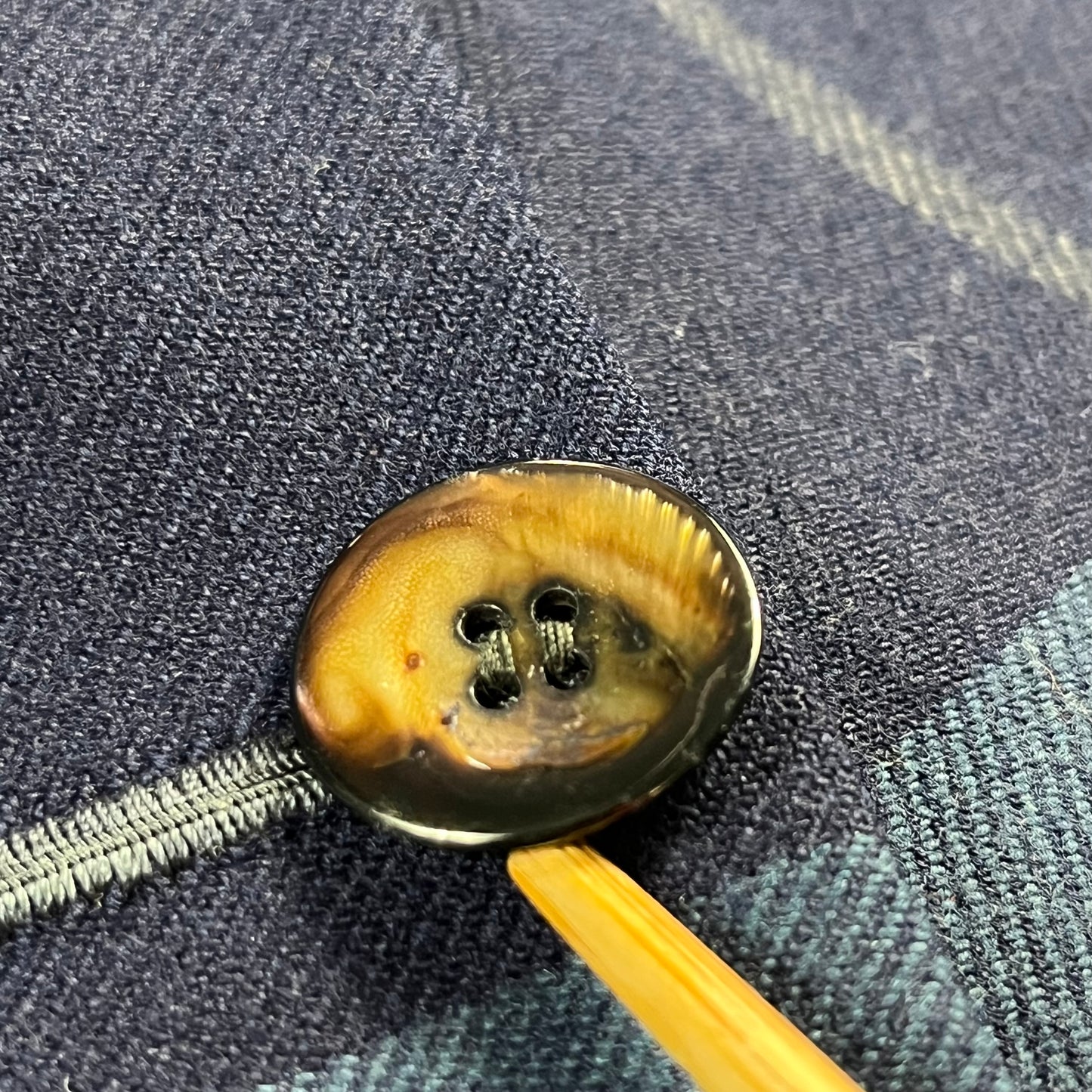 70s 80s VTG plaid sport coat jacket - size M/L