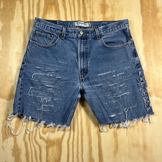 reworked Levi's 505 custom cutoff jorts - 1X/2X