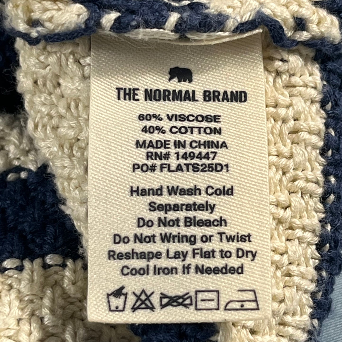 preloved The Normal Brand crochet knit striped tank - S/M