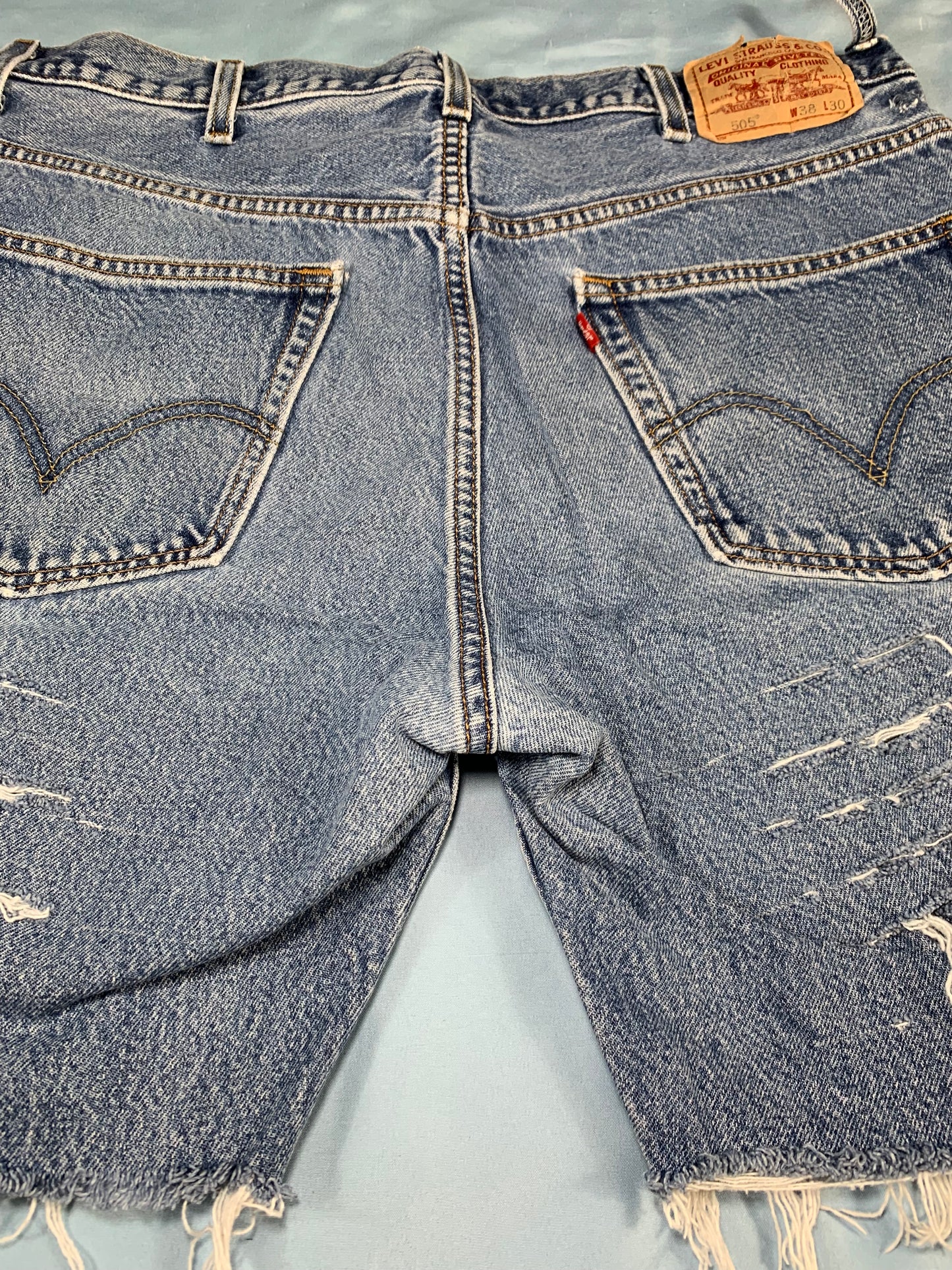 reworked Levi's jorts - M/L