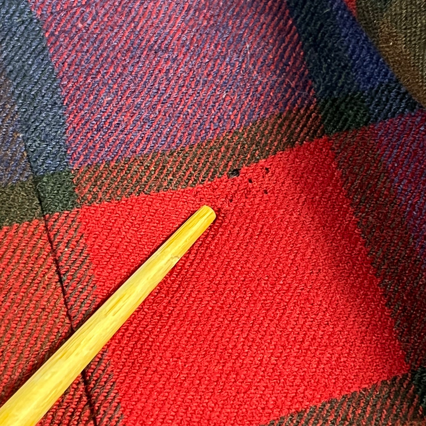 70s 80s VTG plaid blazer - size M/L